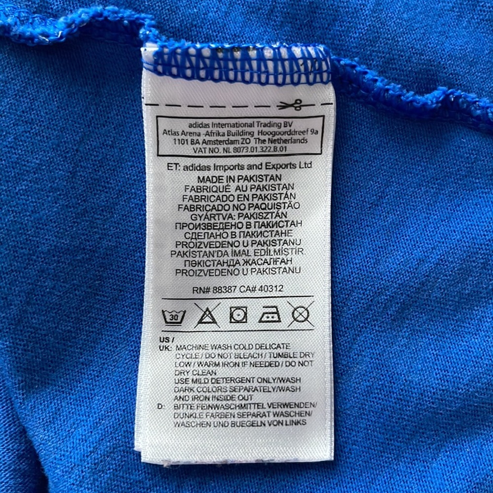 Adidas Original Trefoil Mens Short Sleeve T-shirt Size 2XL - Picture 8 of 12
